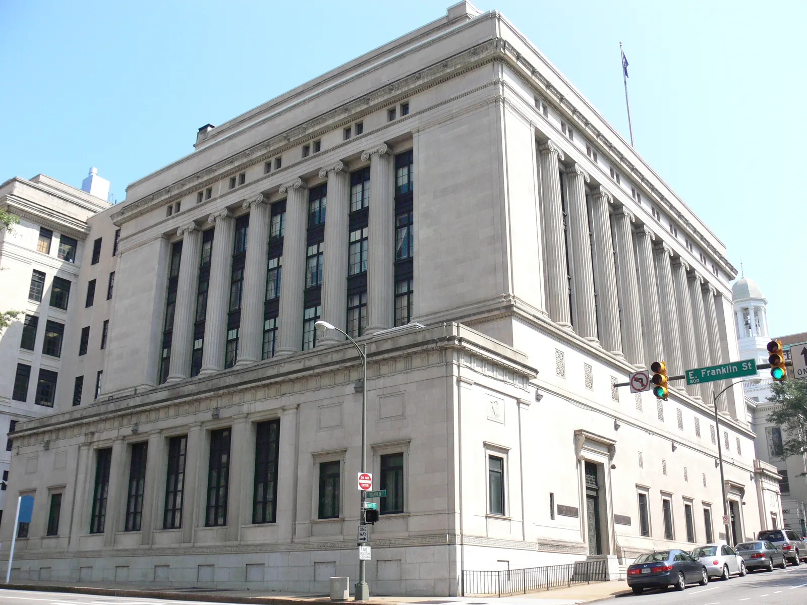 A government building in Richmond, Virginia